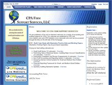 Tablet Screenshot of cpafirmsupport.com